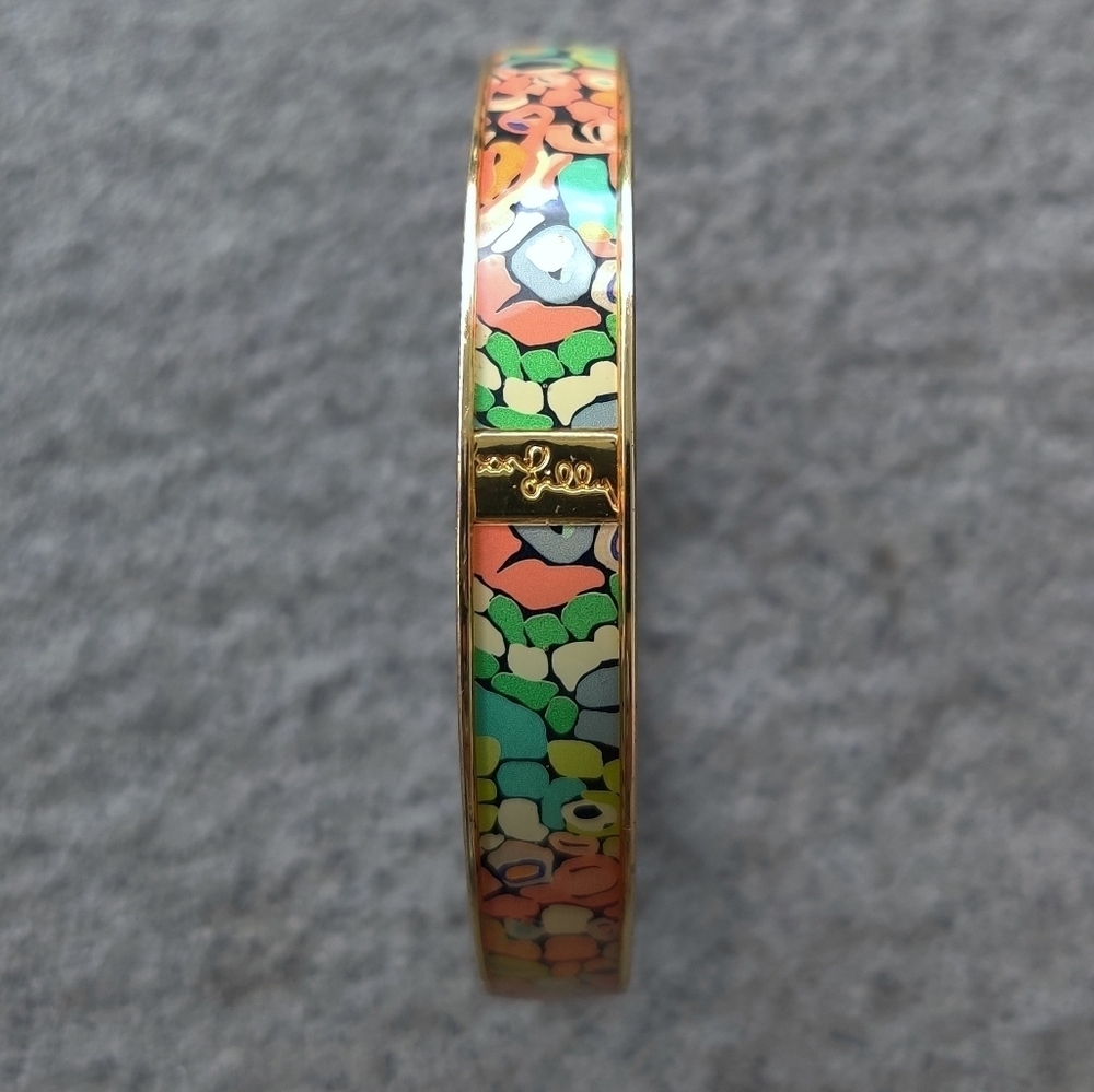 Lilly Pulitzer Enamel Pastel Bangle Bracelet